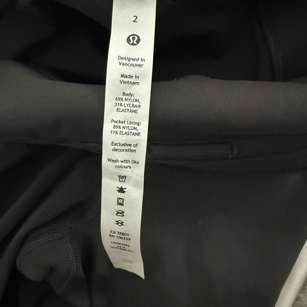 lululemon athletica Black Leggings